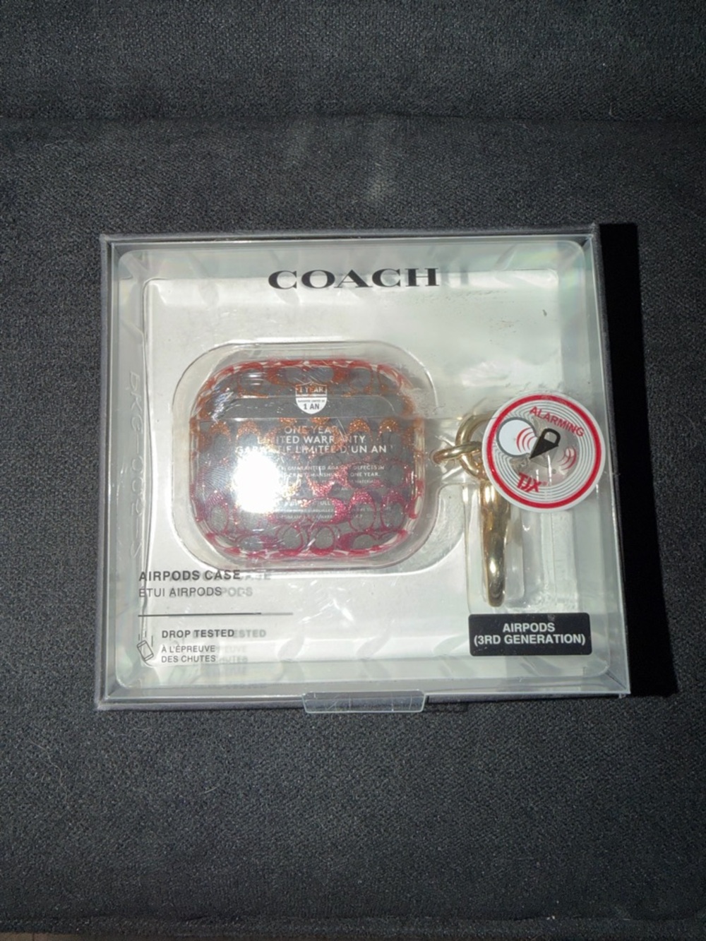 Coach Airpods Case 3rd Generation